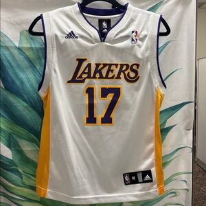 Adidas Andrew Bynum NBA Jersey- youth size M